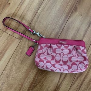 Coach wristlet